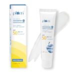 Plum SPF 50 PA++++ Sunscreen with 2% Niacinamide & Rice Water | In-Vivo Tested | Lightweight, No White Cast | Broad Spectrum UVA/UVB protection | Brightens Skin, Reduces Tan | Oily & Dry Skin |