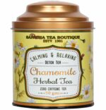 Sancha Tea Boutique, Pure Chamomile Tea, 50g Loose Leaves, Caffeine Free Herbal Tisane, Bedtime for Good Sleep, Stress Relief & Relaxation