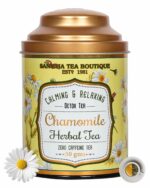 Sancha Tea Boutique, Pure Chamomile Tea, 50g Loose Leaves, Caffeine Free Herbal Tisane, Bedtime for Good Sleep, Stress Relief & Relaxation - Image 5