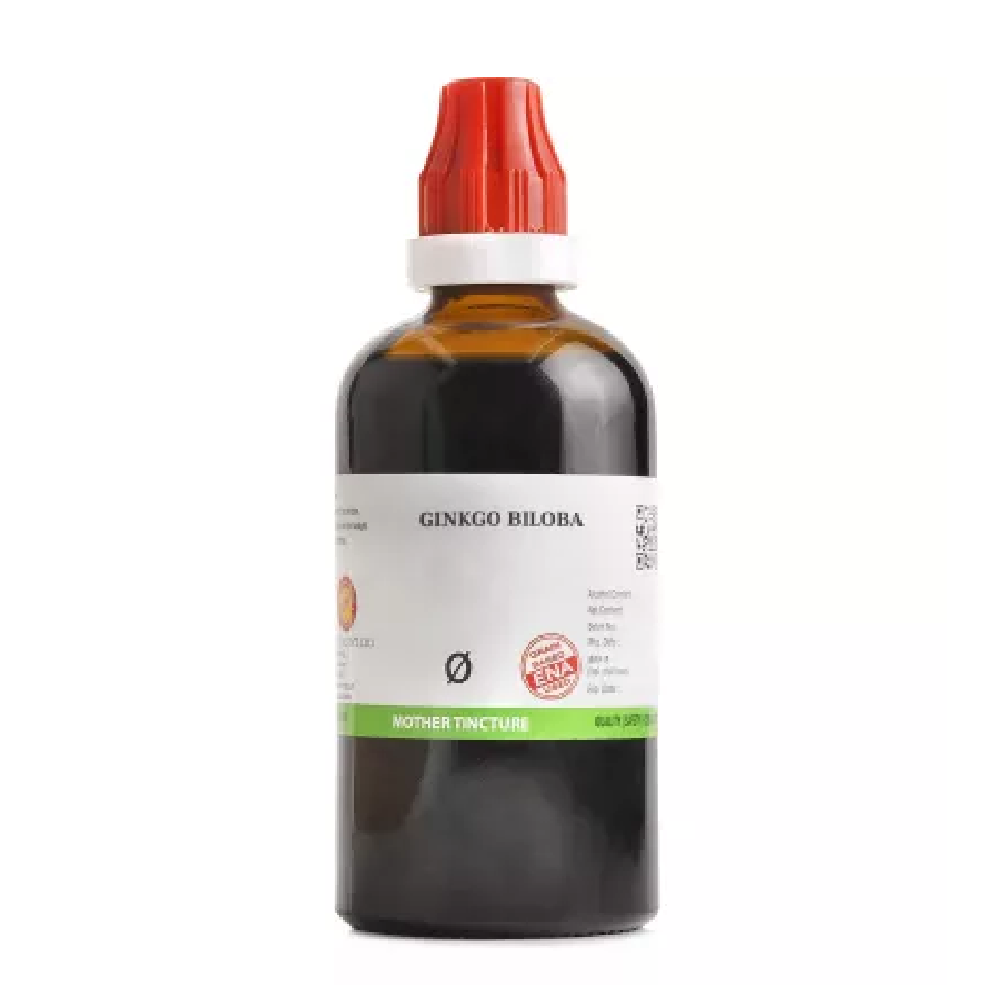 BJain Ginkgo Biloba 1X (Q) (100ml) BJain Ginkgo Biloba 1X (Q) Mother Tincture (100ml) - Image 1