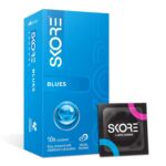 Skore Blues Quality Condom | Vanilla Flavour | 10 pieces