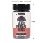 Urban Platter Whole Black Mustard Seeds, 125g (Rai | Sabut Sarson | Whole Spices | Indian Khada Masala) - Image 6