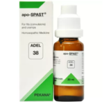ADEL 38 Homoeopathic apo-SPAST Drop 20ml for Back Pain Knee Pain