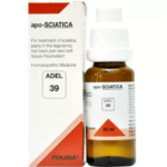 ADEL 39 Homoeopathic apo-SCIATICA Drop for  Back & Knee Pain Arthritis