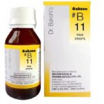 Bakson B11 Pain Drops (30ml) For Lumbago, Back Pain, Relieves Stiffness, Pains, Sciatica, Spondylitis