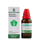 Dr Willmar Schwabe India Homoeopathic Aesculus Pentarkan (30ml) for piles constipation