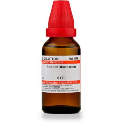 Dr Willmar Schwabe India Conium Maculatum Dilution 30ml for dry cough weakness liver inflammation