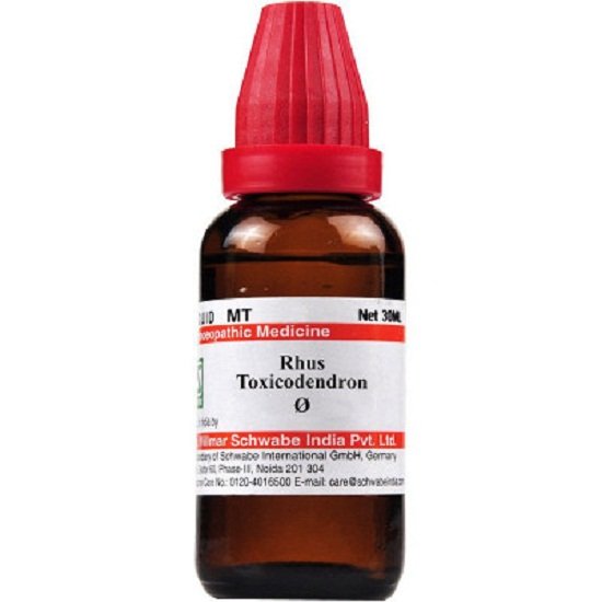 Dr-Willmar-Schwabe-India-Rhus-Toxicodendron-Mother-Tincture-Q-30ml.jpg Dr Willmar Schwabe India Rhus Toxicodendron Mother Tincture (Q) (30ml) for Rash Itching Back Pain Joint pains - Image 1