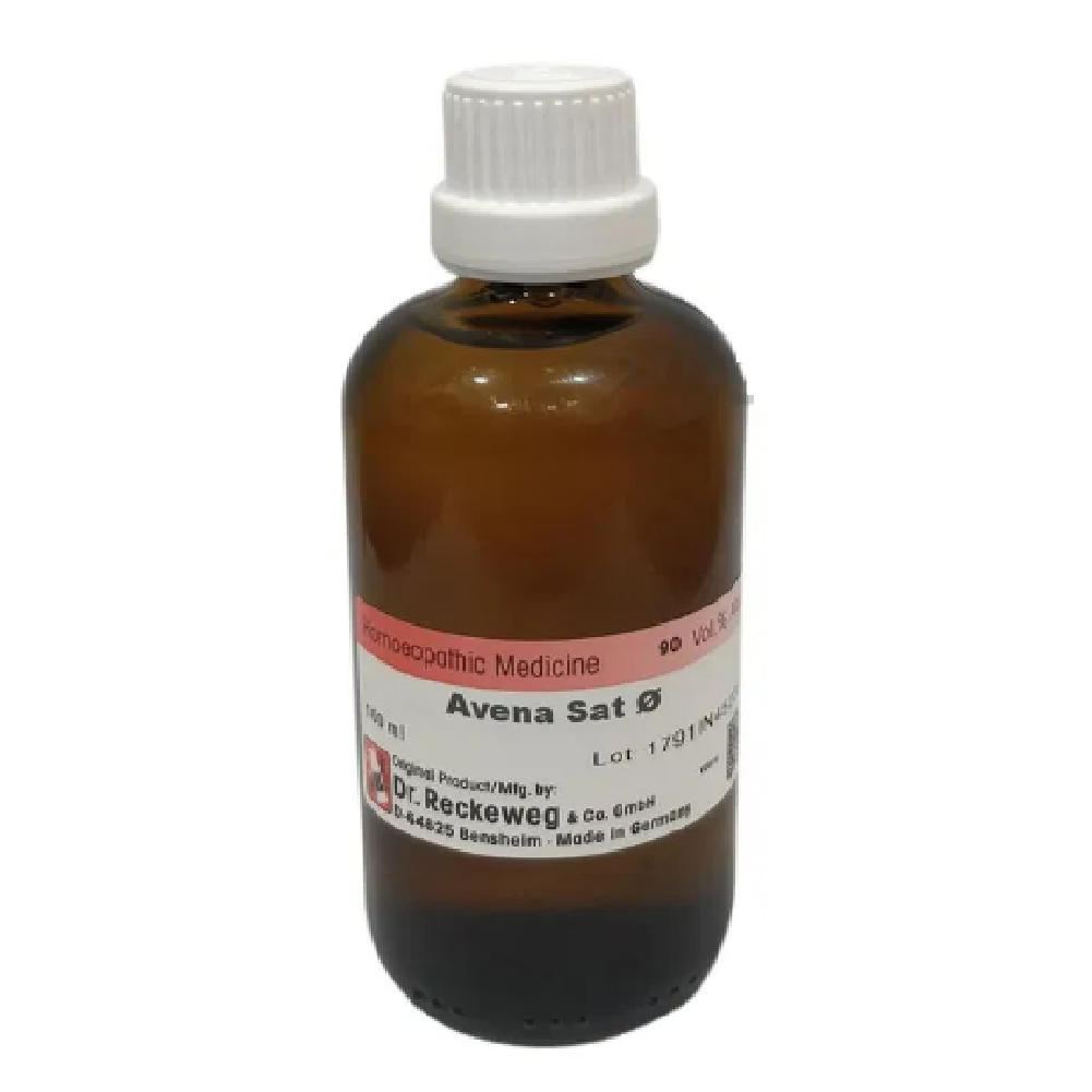 Dr.-Reckeweg-Avena-Sat-Mother-Tincture-Q.png Dr. Reckeweg Avena Sat Mother Tincture Q (100 ML) For Improving Immunity, Sleeping Disorders - Image 1