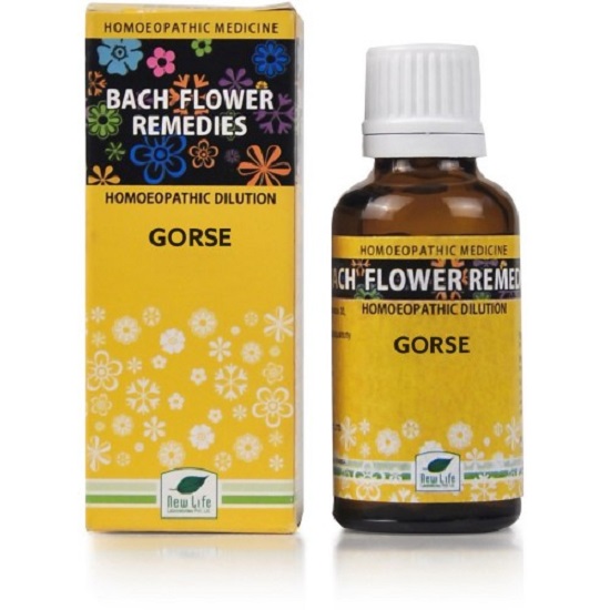New-Life-Bach-Flower-Gorse.jpg New Life Bach Flower Gorse (30ml) For positive thinking, confidence, hope, panic attacks and mental disorders - Image 1