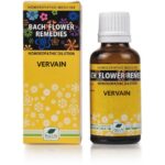 New Life Bach Flower Vervain (30ml) For mental balance, physical illness, substance abuse, or extreme stress