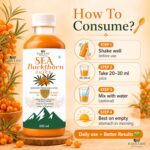 Rahulife Naturals Sea Buckthorn Juice 500ml | Himalayan Sourced | Rich in Omega 3, 6, 7 & 9 | High Omega-7 Formula | No Added Sugar | Supports Skin Glow, Immunity, Heart Health & Digestion - Image 8