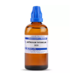 SBL Homeopathic Antimonium Tartaricum Dilution (30 ML / 100 ML) For Cough, Ringworm