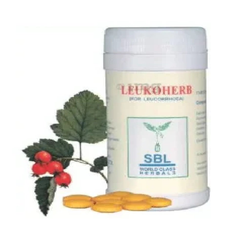 SBL Homeopathic Leukoherb Capsule for Woman in SBL Homeopathic Leukoherb Capsule for Woman in Leucorrhoea 100Tabs for itching - Image 1
