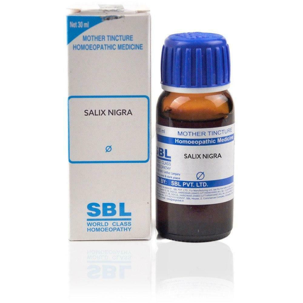 SBL-Homeopathic-Salix-Nigra-Mother-Tincture-1XQ-30ml.jpg SBL Salix Nigra Tincture (Q) 30ml for hair root problems hair fall - Image 1