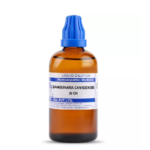 SBL Homeopathic Sanguinaria Canadensis Dilution(30 ML / 100 ML) For Cough Headache Acridity
