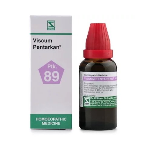 Schwabe-VISCUM-PENTARKAN-Drops.jpg Dr Willmar Schwabe India Homoeopathic Viscum Pentarkan (30ml) (Ptk. 89) for high blood pressure heart muscles - Image 1