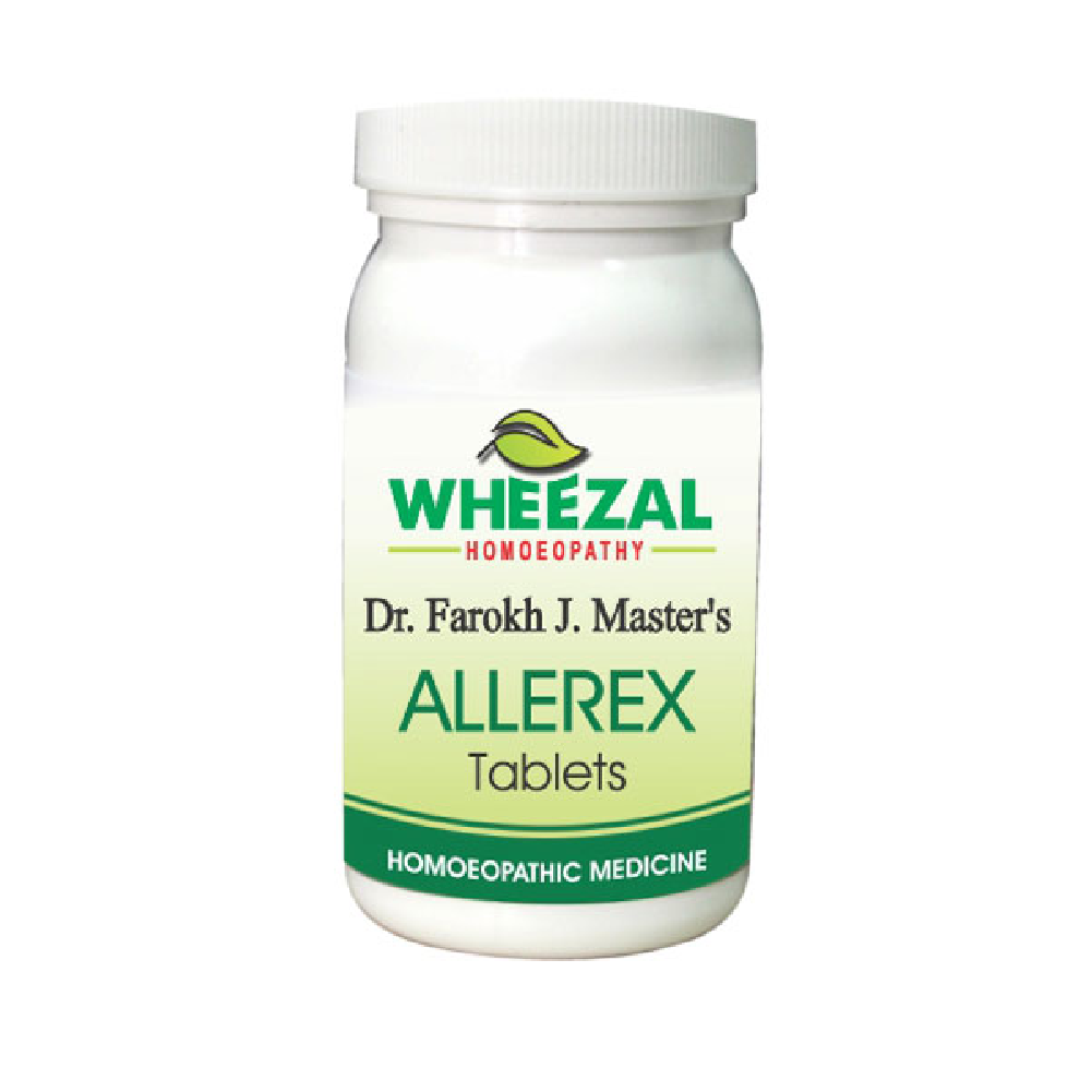 Wheezal-Allerex-Tablets-75tab.png Wheezal Allerex Tablets (75tab) For Cough, Allergic Rhinitis - Image 1