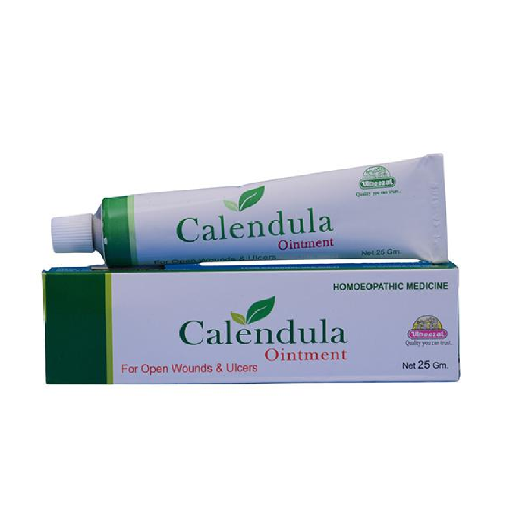 Wheezal-Calendula-Ointment-25gm.png Wheezal Calendula Ointment (25gm) For Skin Issues, Eczema - Image 1