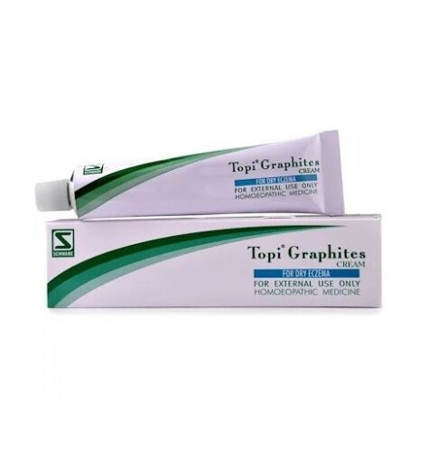 s-l500-7.jpg Dr. Willmar Schwabe TOPI GRAPHITES CREAM 25gm for Rash Itch Urticaria Hives Dry Skin - Image 1