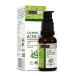 Indus Valley Calming Acne Gel with Seaweed Extract & Tea Tree Oil for Pimples, Soothes, Clarifies, and Refreshes Skin Naturally – 30ml