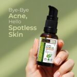 Indus Valley Calming Acne Gel with Seaweed Extract & Tea Tree Oil for Pimples, Soothes, Clarifies, and Refreshes Skin Naturally – 30ml - Image 6